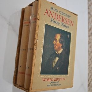 Antique Hans Christian Andersen Fairy Tales Books
